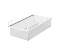 PETSOLA Organizador de Calcetines Bajo Estante Cajón Colgante Ropa Interior Accesorios Hierro Decorativo Fácil Uso Adecuado para Vestidor Dormitorio Sala, Sin Rejilla