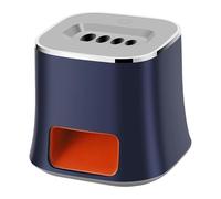 PETSOLA Peladora Automática de Nueces Quitacáscaras Eléctrica Máquina Abridora para Melones Aparato Portátil de PP Compacto para Uso en Casa Viajes Reuniones, Azul, tal como se describe