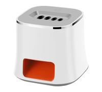 PETSOLA Peladora Automática de Nueces Quitacáscaras Eléctrica Máquina Abridora para Melones Aparato Portátil de PP Compacto para Uso en Casa Viajes Reuniones, Blanco, tal como se describe