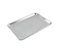 PETSOLA Pizza Pan con Superficie Perforada Que Promueve Horneado Uniforme Hoja de Aluminio para Horno Bandeja Rectangular de Repostería Bandeja Multifuncional, tal como se describe, 46x33cm