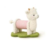 PETSOLA Poste Rascador Felpa Juguete Compacto Torre Rascadora para s, partamentos, Juguete Rascador De Gato con Forma De Alpaca