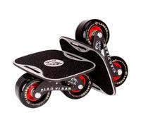 PETSOLA Rodillo Portátil Profesional para Derrape en Carretera, Placa de Patines para Niños, Niñas Y Adolescentes, Rueda de Placa de Aluminio, Rueda de Placa de Aluminio