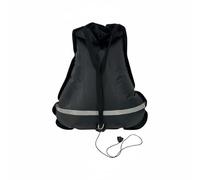 PETSOLA Saco Elevador de Buceo Bolsa Flotación Salvamento Doble Refuerzo con D Anclaje Acero y Control de Adecuado para Recuperación de Soporte de Superficie, Negro, 125LB