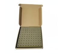 PETSOLA Seeding Rootcube Cubos Germinación Espuma Bloques Plántulas Enraizamiento Sustrato Hidropónico de Resina Fenólica Medio Estéril y Estable con Placa