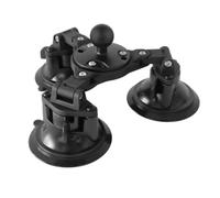 PETSOLA Soporte Ventosa Triple Ajustable Soporte Articulado con Ventosas Estable para Conductores