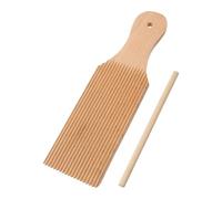 PETSOLA Tablas para Hacer ñoquis, Utensilios de Cocina, Adorno de Madera para La Elaboración Artesanal en Restaurantes.