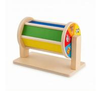 PETSOLA Tambor Tela Sensorial Tambor Giratorio Multisensorial Juguete para Estimulación Temprana