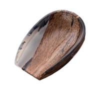 PETSOLA Taza Dosificadora de Granos de Café, Cuchara para Té, de Madera, de Resina, para Una Sola, Accesorio para Del Té, Cuenco para P, Color a, tal como se describe
