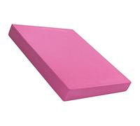 PETSOLA TPE Mat Board Estabilidad Suave para Pilates Fitness Adultos Niños, S rosa