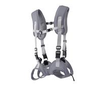 PETSOLA Transportador Frontal para Perros Mochila Ajustable Portador de Mascotas con Correa Desmontable Material Cómodo Adecuado para Caminatas Ciclismo Activ, Gray M