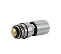 PETSOLA Válvula de Ducha Diverter con Resorte Integrado Y Adaptador Triple Núcleo de Válvula de Metal Y Recambio de Conexión Apropiada para Accesorios en El B, C0019