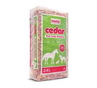 PETSPICK Ropa de Cama de Cedro Rojo para Mascotas para Perros y Caballos, 24 L