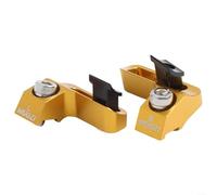 PETSTIBLE Adaptador de palanca de cambios para bicicleta SRAM para frenos ISpec EV, aleación de aluminio y acero inoxidable, adecuado para serie M (dorado)