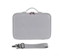 PETSTIBLE Bolsa de almacenamiento portátil para cámara Insta360 X5, bolsa protectora de viaje de piel sintética a prueba de golpes con soporte interior