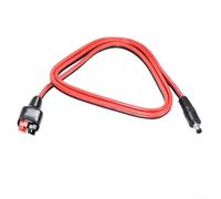 PETSTIBLE Cable adaptador solar para Anderson, PVC solar a 30A 14AWG DC 5.5x2.1mm Cable de panel solar duradero (cabeza macho), 178DD2X68Z61262541PE2FV09M0YN