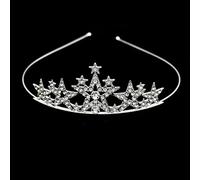 PETSTIBLE Corona de aleación elegante para niños con diadema, decoración para el pelo de princesa encantada (estilo 2)