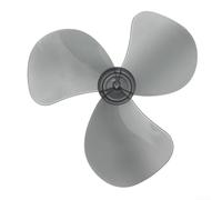 PETSTIBLE Hoja de ventilador silenciosa de 16 pulgadas de 3 hojas con cubierta de tuerca, hoja de ventilador de repuesto para mesa de pie, soporte de hoja de ventilador que proporciona un flujo de