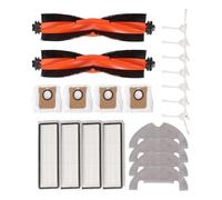 PETSTIBLE Kit de repuesto para Dreame D10 Plus Gen 2, L10s Plus: 2 cepillos principales, 7 cepillos laterales, 4 filtros, bolsas, toallitas