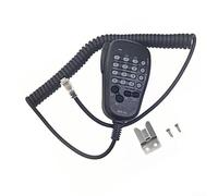PETSTIBLE MH-48 - Micrófono de mano de 6 pines para Yaesu FT-8900R FT-8800R - Micrófono dinámico con botones programables - Dispositivo de comunicación de radio de coche estándar