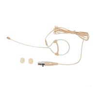 PETSTIBLE Micrófono de auricular con gancho para la oreja para voces, conexión XLR de 3 5 mm, 3 pines y 4 pines, ideal para actuaciones y conferencias (B (S(para Shure))