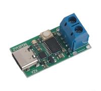 PETSTIBLE Módulo de carga rápida PD USB-C Decoy Board 3-20V disparador de voltaje ajustable para adaptador de portátil herramienta de prueba (terminal ZY12PDN)