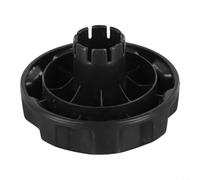 PETSTIBLE Pomo de giro lumbar ABS para Ford 2009 2016, botón de ajuste de asiento pieza de repuesto