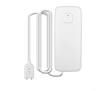 PETSTIBLE Sensor de alarma de agua, detector de agua WiFi, monitoreo remoto de fugas de bomba de alcantarillado del calentador de agua, notificación de aplicación para Smart Life