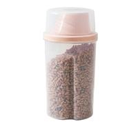 Petta Pet Pat Airtight Almacenamiento - 1000 Ml Contenedor para Alimentos Secos Portátil Asa De Transporte De La Tapa Sellada, Consumo Ideal, Golosinas, Bocadillos , Galletas | Perros,