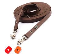 PetTec Correa de Adiestramiento para Perros - Correa Extra Larga con Gancho Metal para el Collar - Trioflex Resistente, Flexible e Impermeable - Pasear, Correr y Realizar Actividades Aire Libre - 10m