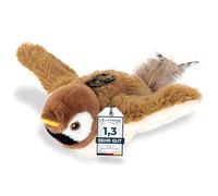 PetTec® Juguete Interactivo Eléctrico para Gatos - Pájaro Móvil con Hierba Gatera - Autoentretenimiento Automático