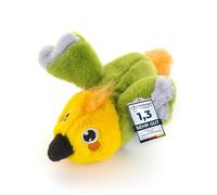 PetTec - Juguete interactivo para gatos de peluche para el autoempleo - Gato de peluche portátil y recargable con USB-C incluye hierba gatera - Despierta el instinto de caza con pitido y batido de