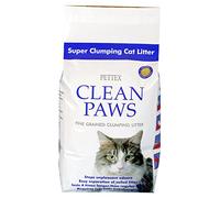 Pettex - Arena para Gatos Clean Paws, Micro granulada, de agrupamiento Súper, 5 kg