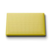 PETTI Artigiani Italiani - Almohada Cervical de Espuma viscoelástica Perforada, Almohada perfumada de aromaterapia a manzanilla, hipoalergénica, Transpirable, refrescante, 100% Fabricada en Italia