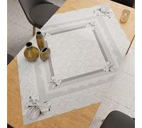 PETTI Artigiani Italiani - Centro de Mesa, Centro de Mesa, Centro de Mesa, Moderno de impresión Digital, Lazo Gris, 100% Fabricado en Italia