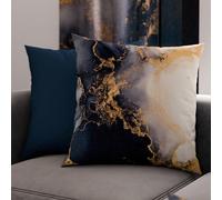 PETTI Artigiani Italiani - Cojines de sofá con Relleno, Cojines Decorativos con impresión Digital, Fundas de cojín para Dormitorio, 2 Unidades de cojín Cuadrado de 50 x 50 cm, 100% Fabricado en