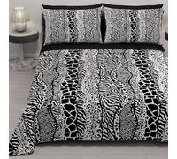 PETTI ARTIGIANI ITALIANI - Colcha Cama 220x260 cm Microfibra, Primavera Verano, Edredón Cubrecama una Plaza y Media, Colchas Bouti Modernas, Animalier 05, 100% Made in Italy