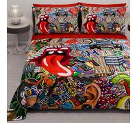 PETTI ARTIGIANI ITALIANI - Colcha Cama 220x260 cm Microfibra, Primavera Verano, Edredón Cubrecama una Plaza y Media, Colchas Bouti Modernas, Murales, 100% Made in Italy