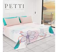 PETTI ARTIGIANI ITALIANI - Colcha Primavera/Verano, 100% Microfibra Hipoalergénica, 100%, Microfibra,260 x 270 cm