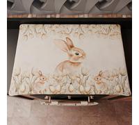 PETTI Artigiani Italiani - Cubre Fogones Cocina de Pascua 40x70 cm, Protector de Microfibra Antimanchas para Placas de Gas e inducción, Fundas Lavable, Decoración Elegante, 100% Fabricado en Italia