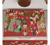 PETTI Artigiani Italiani - Fundas para Fogones Navideñas 50x70 cm, Cubiertas Navideñas para Cocina, Funda para Fogones Navidad, Fundas Pequeños Soldados, 100%