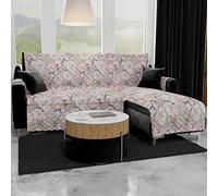 PETTI ARTIGIANI ITALIANI - Fundas Sofa, Funda Sofa 3 Plaza, Funda de Sofa Reversible, Cubre Sofas, Funda de Sofa y Funda de Sillon, 100% Made in Italy, Cebolla