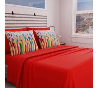 PETTI Artigiani Italiani - Juego Completo de Cama, sábanas de una Plaza y Media, sábanas de lápiz, Juego de Cama de Matrimonio, impresión Solo sobre Fundas de Almohada, 100% Fabricado en Italia.