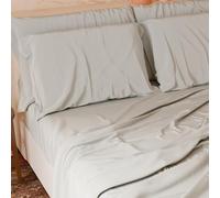 PETTI ARTIGIANI ITALIANI Juego de Sábanas Completo, Suave y Transpirable, con Sábana Encimera, Sábana Bajera Ajustable y 2 Fundas de Almohada - sábanas Grises