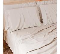 PETTI Artigiani Italiani - Juego de sábanas de Plaza y Media de 3 Piezas, Suaves y Transpirables, Juego de Cama con sábana encimera, sábana Bajera con Esquinas elásticas y 1 Funda de Almohada Blanca