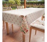 PETTI ARTIGIANI ITALIANI - Mantel de Pascua, Rectangular Antimanchas, Manteles de Mesa para 12 Personas, 240x140 cm, 100% Fabricado en Italia