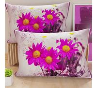 PETTI Artigiani Italiani - Par de Fundas de Almohada 145x40 cm, Pareja de Funda de Cojín Animales Blanco Negro, 100% Microfibra Hipoalergénica, Paquete de 2, Made in Italy