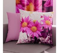 PETTI Artigiani Italiani - Par de Fundas de Almohada 30x30 cm, Pareja de Funda de Cojín Animales Blanco Negro, 100% Microfibra Hipoalergénica, Paquete de 2, Made in Italy