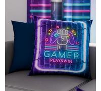 PETTI Artigiani Italiani - Par de Fundas de Almohada 30x30 cm, Pareja de Funda de Cojín Gamer, 100% Microfibra Hipoalergénica, Paquete de 2, Made in Italy
