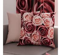 PETTI Artigiani Italiani - Par de Fundas de Almohada 35x35 cm, Pareja de Funda de Cojín Animales Blanco Negro, 100% Microfibra Hipoalergénica, Paquete de 2, Made in Italy