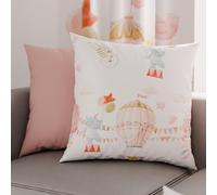 PETTI Artigiani Italiani - Par de Fundas de Almohada 45x45 cm, Pareja de Funda de Cojín Animales Blanco Negro, 100% Microfibra Hipoalergénica, Paquete de 2, Made in Italy
